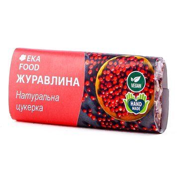 Конфета натуральная EKA Food "Клюква" 20г 256 фото