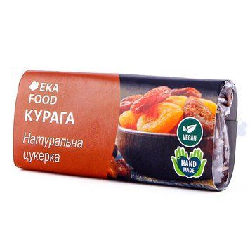 Цукерка натуральна EKA Food "Курага" 20г 4368 фото