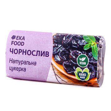 Цукерка натуральна EKA Food "Чорнослив" 20г 4370 фото