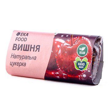 Цукерка натуральна EKA Food "Вишня" 20г 251 фото