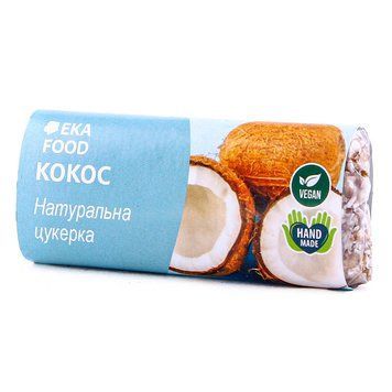 Цукерка натуральна EKA Food "Кокос" 20г 250 фото